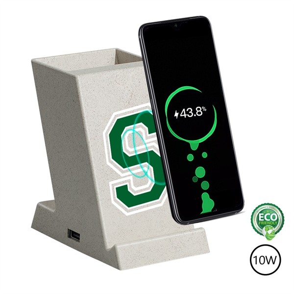 Edwards Wireless Charger and Pen Holder for