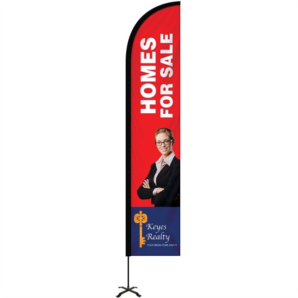 10' Portable Single Reverse Half Drop Kit w/ Cross Base for