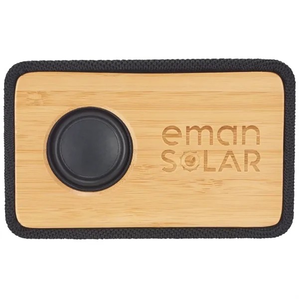 Boundary Natural Bamboo Bluetooth Speaker for