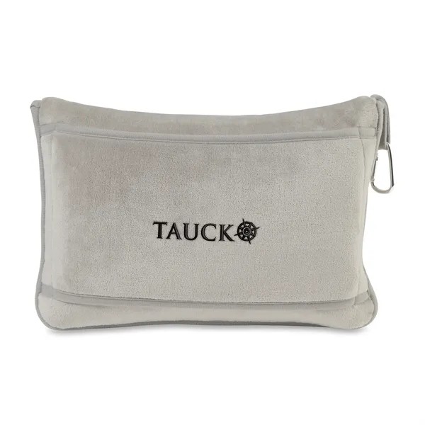 It's Go Time Recycled Travel Pillow & Throw Set for
