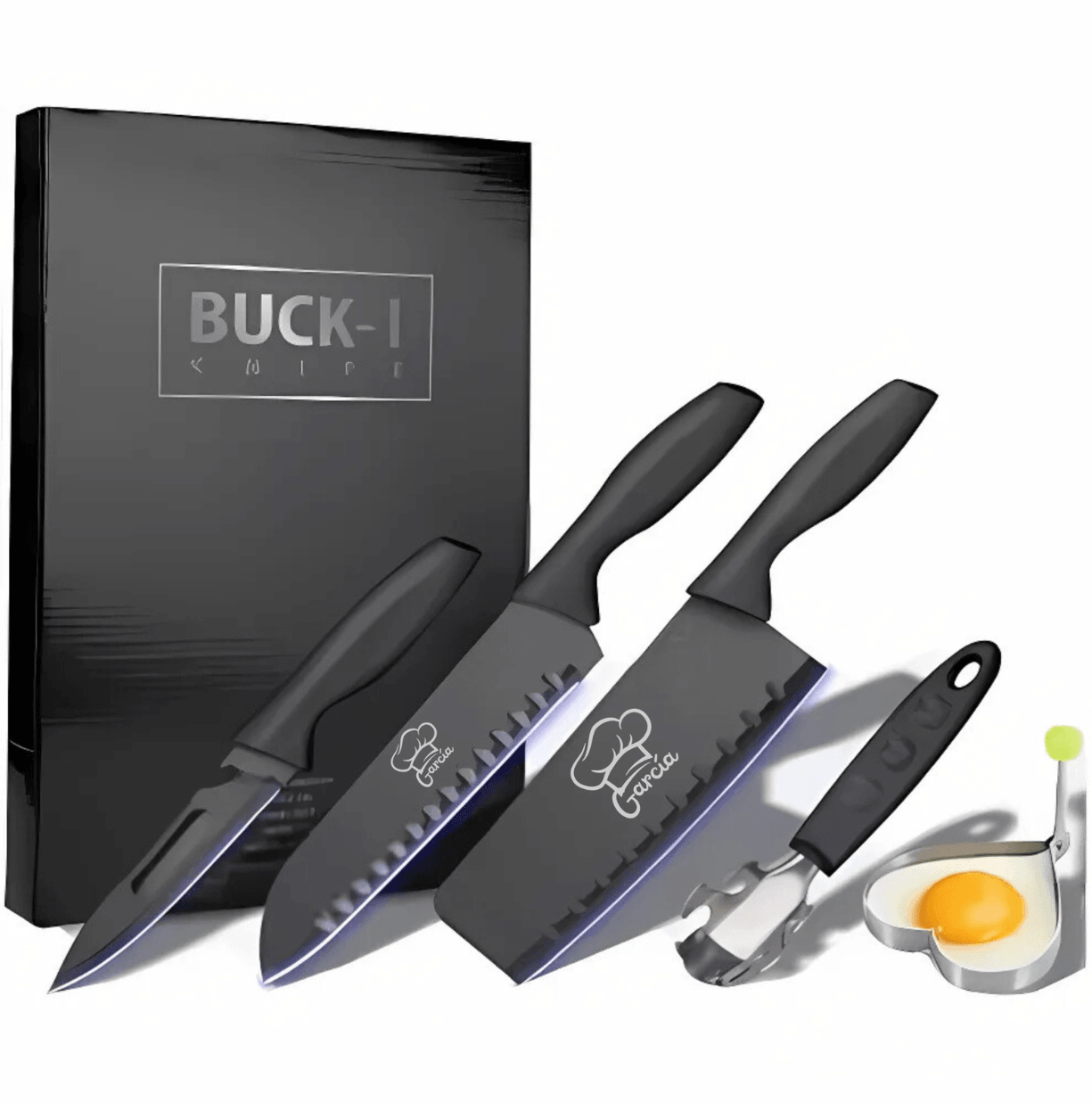 5-Piece Kitchen Knife Set for