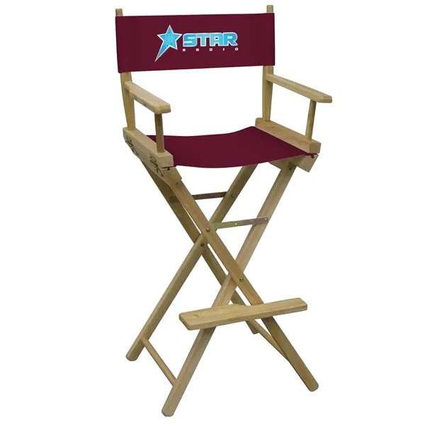 Bar-Height Director's Chair (Full-Color Imprint) for
