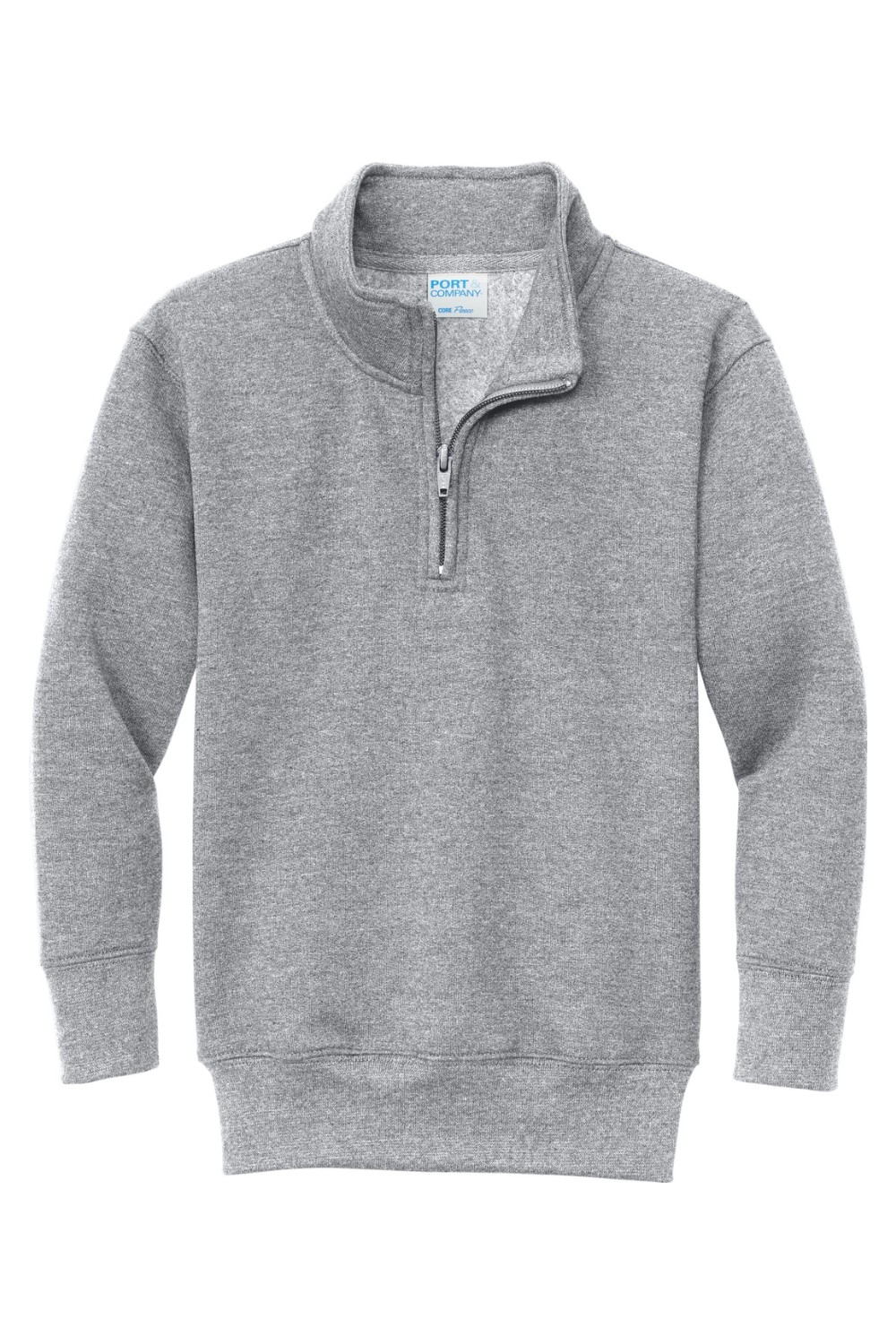 Port & Company Youth Core Fleece 1/4-Zip Pullover Sweatshirt for