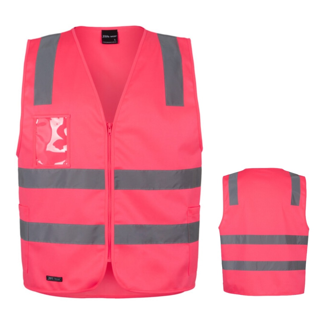 Safety Vest with Zip for