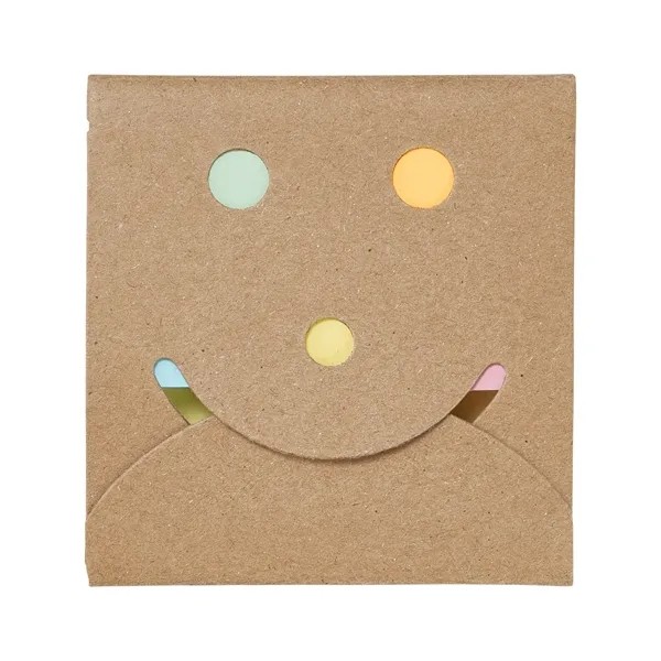 Prime Line Happy Face Sticky Note Pack for