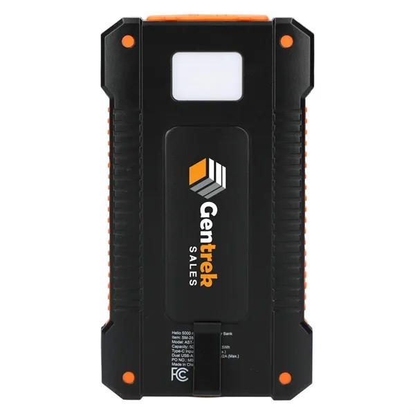 Helio 5000 mAh Solar Power Bank for