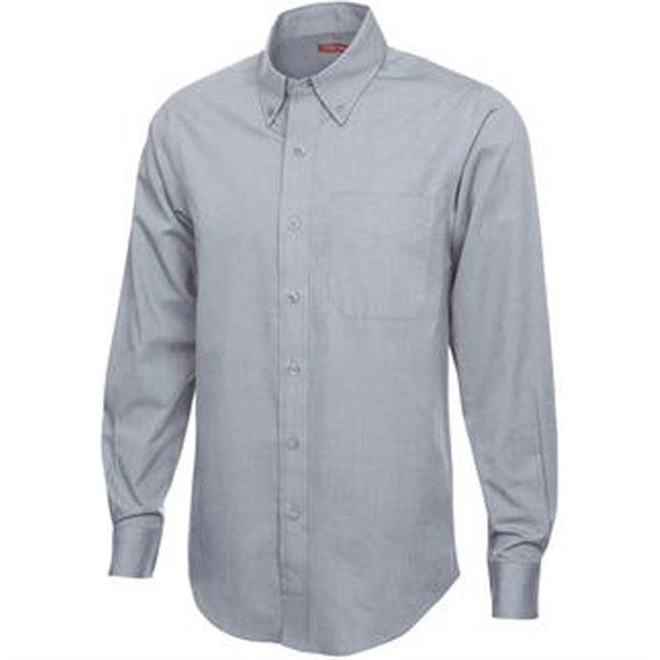 Coal Harbour Textured Crosshatch Woven Shirt for