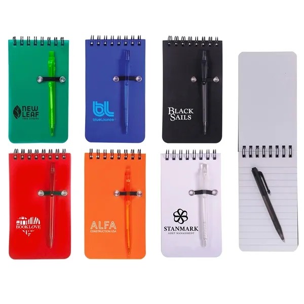 Value Mini Jotter Recyclable Paper & Pen for