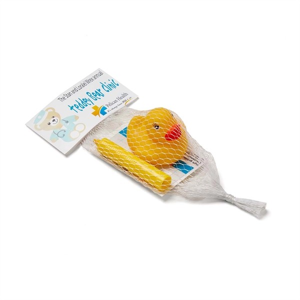 Bathtub Crayons with Rubber Duck for