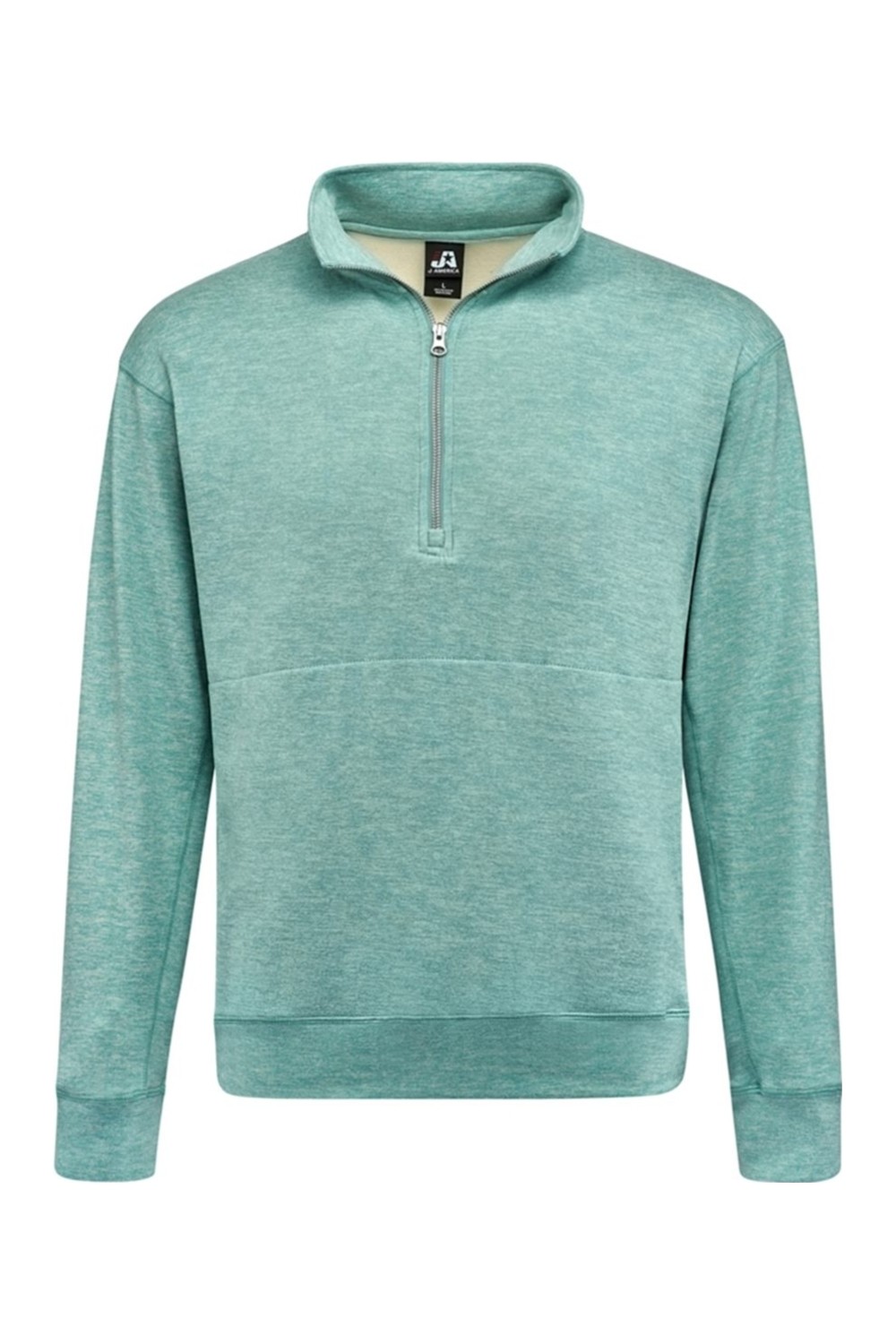 J. America Unisex Electric Fleece Quarter-Zip Sweatshirt for