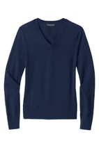 Brooks Brothers Women's Washable Merino V-Neck Sweater