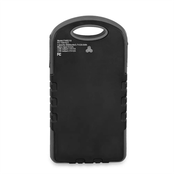 The Usil UL 8000Mah Solar Power Bank for