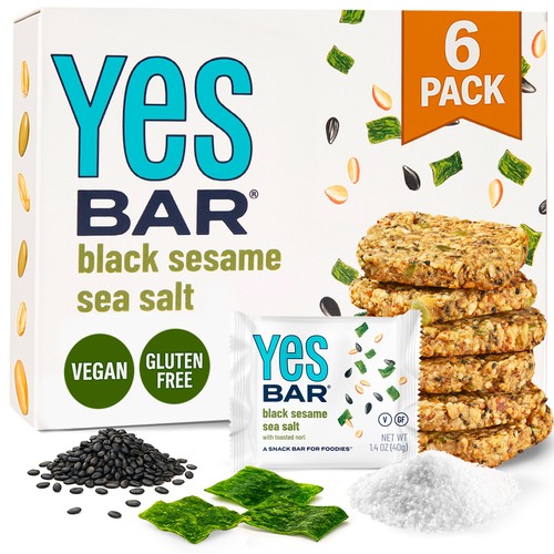 Black Sesame Sea Salt Six Pack for