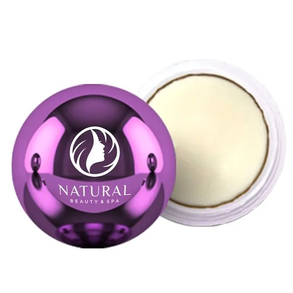 Metallic Lip Balm Ball with Moisturizer for