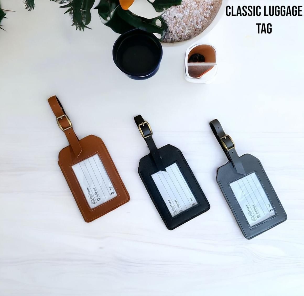 Classic Luggage Tag for