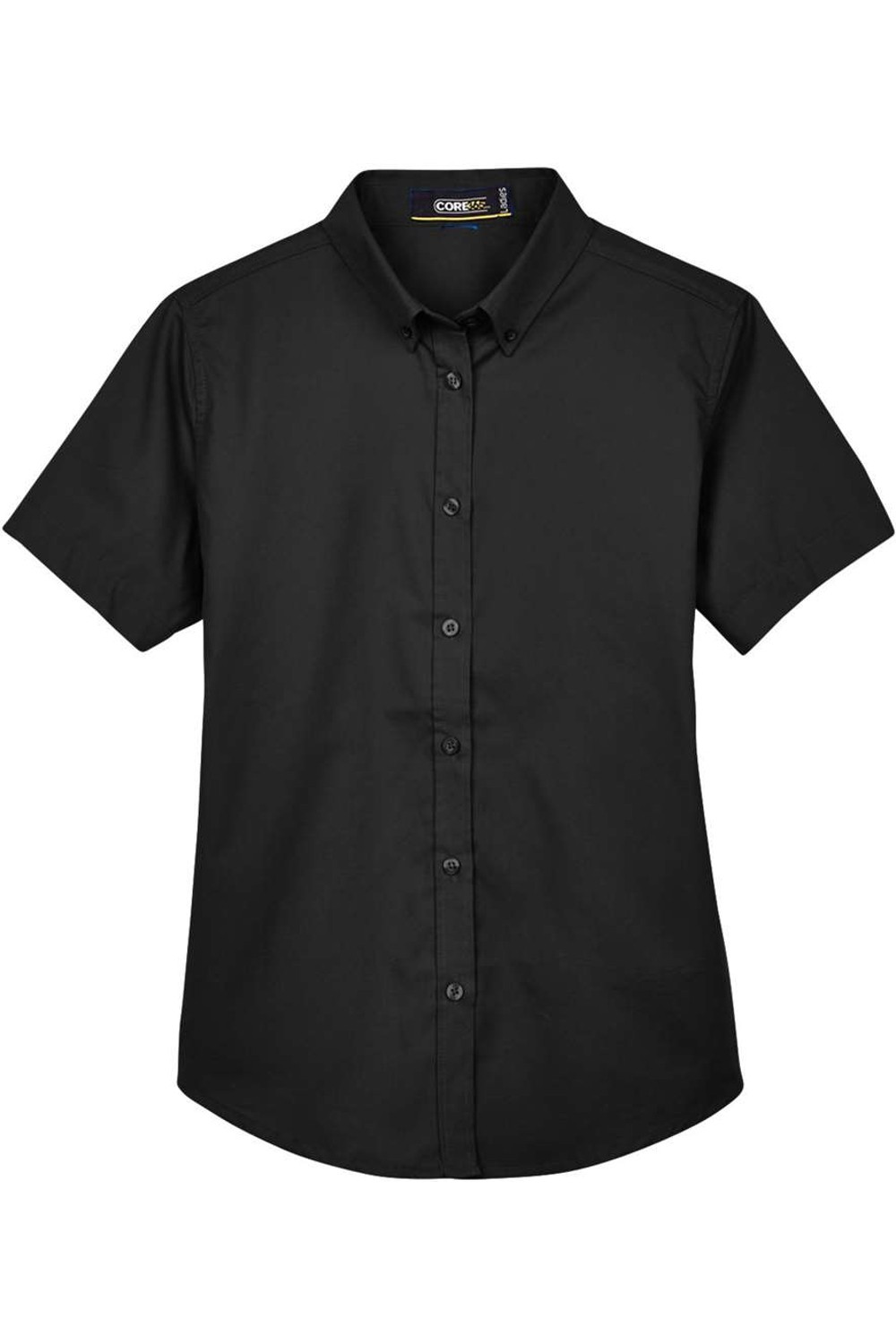 CORE365 Women's Optimum Short Sleeve Twill Shirt for