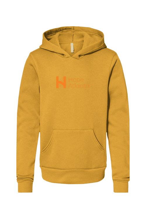 Bella + Canvas Youth Sponge Fleece Pullover Hoodie for