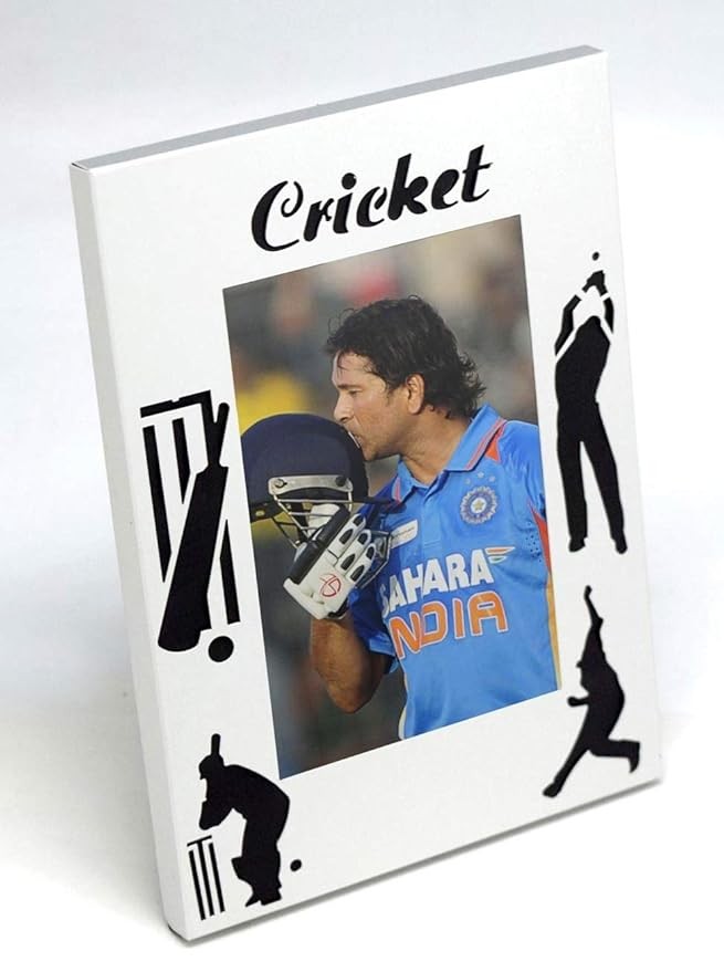 Metal Cricket Photo Frame for