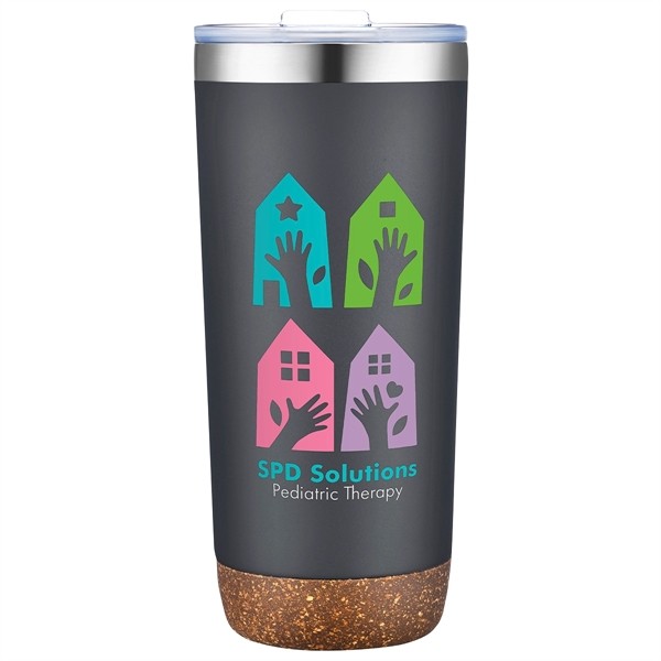 Vacuum Insulated Tumbler with Cork Base for