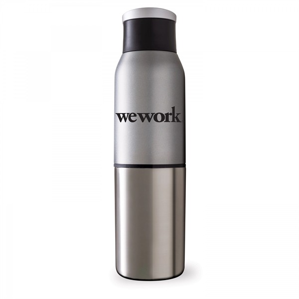 Switch-hitter 2-in-1 20oz Stainless Bottle W/ 12 Oz Cup for