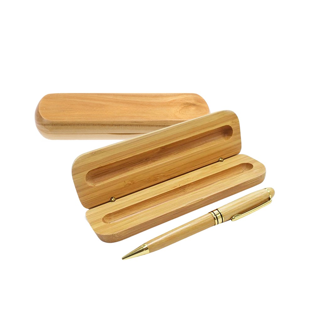 Bamboo Pen with Case for