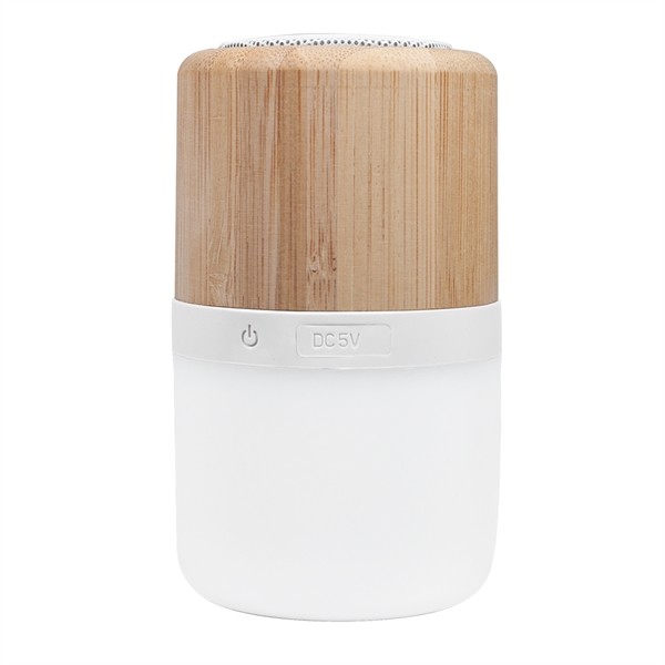 Bensley Bamboo Color Ambiance Nightlight Bluetooth Speaker for