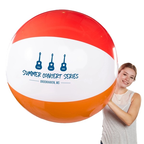 48" Giant 6 Color Beach Ball for