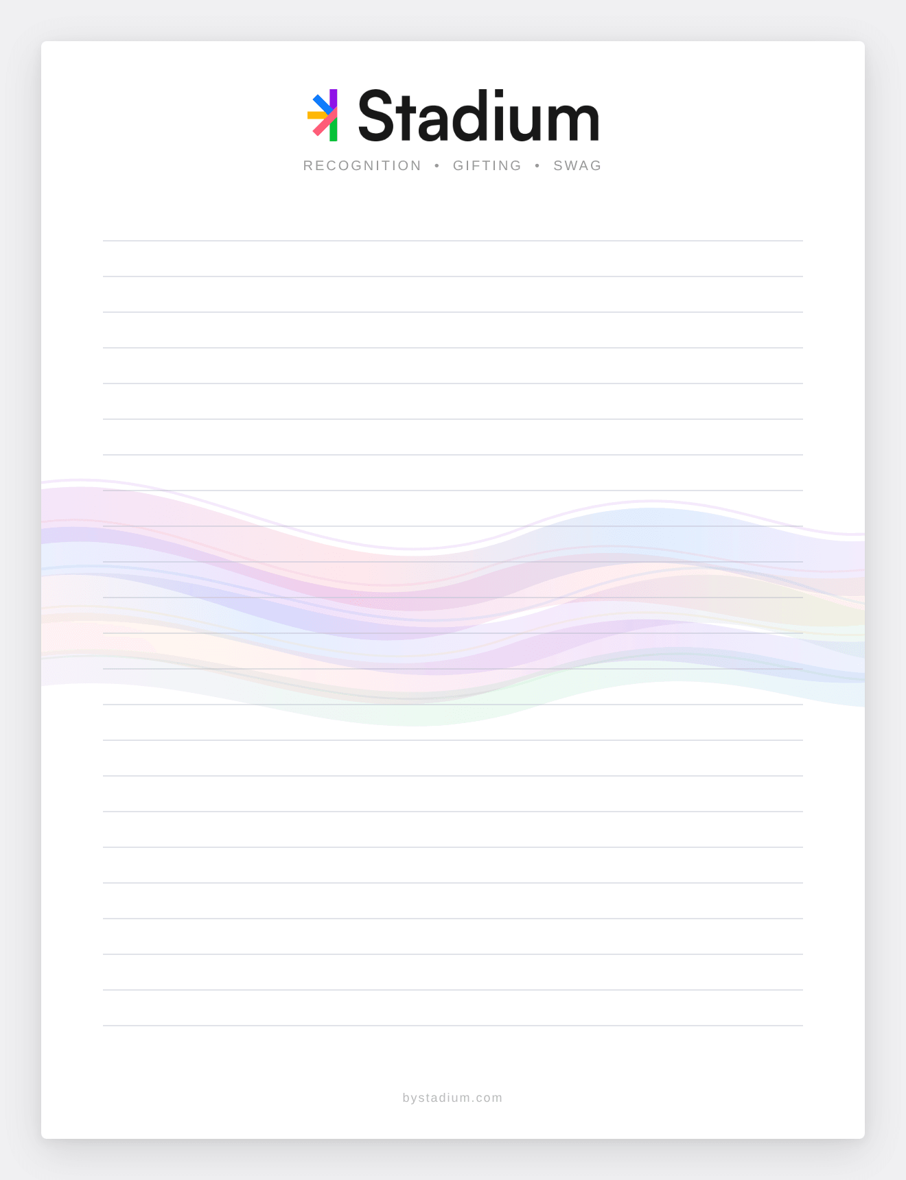 A5 Writing Pad - Set of 250 for