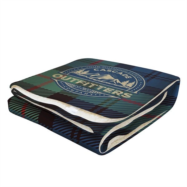 30" x 40" Sherpa Blanket Dye Sub for