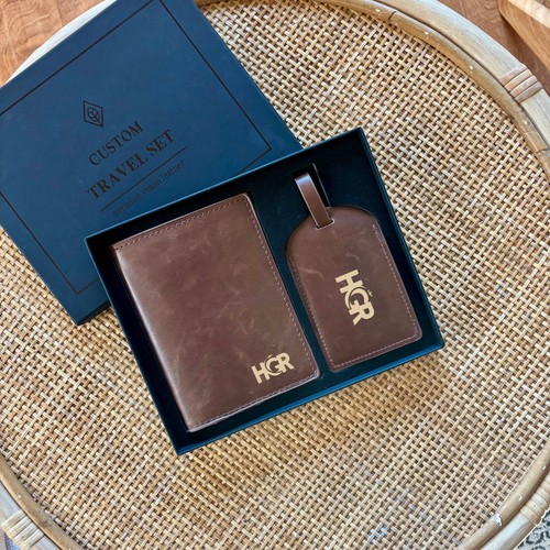Passport Holder - Brown for
