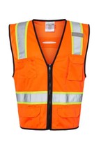 Kishigo - 6 Pocket Contrast Class 2 Vest