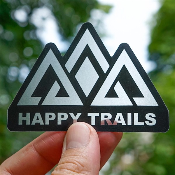 Clear Vinyl Die Cut Stickers for