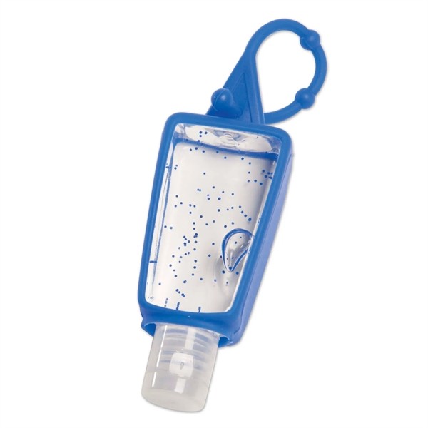 Hand Sanitizer with Sleeve and Silicone Lanyard 1 oz scented for