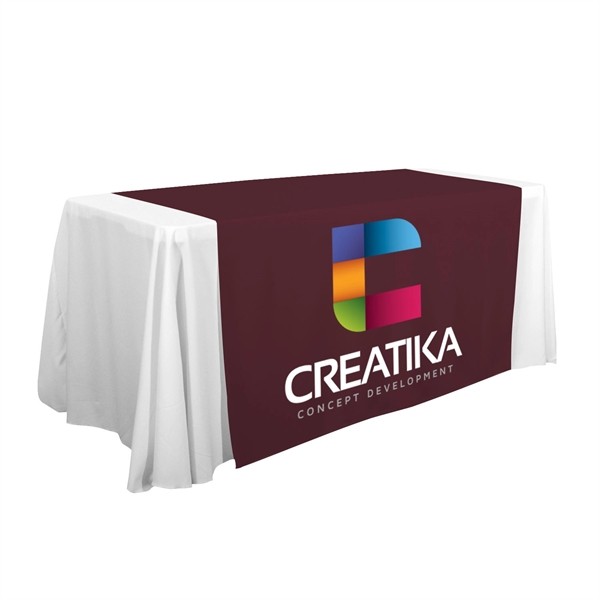 57" Standard Table Runner (Full-Color Front Only) for