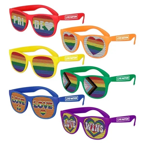Pride Art Pinhole Sunglasses for