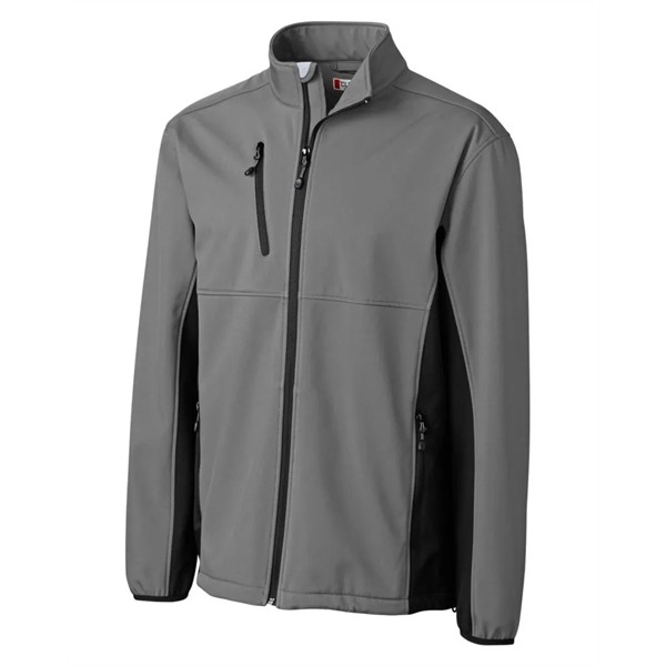 Clique Narvik Recycled Colorblock Stretch Softshell Mens .. for