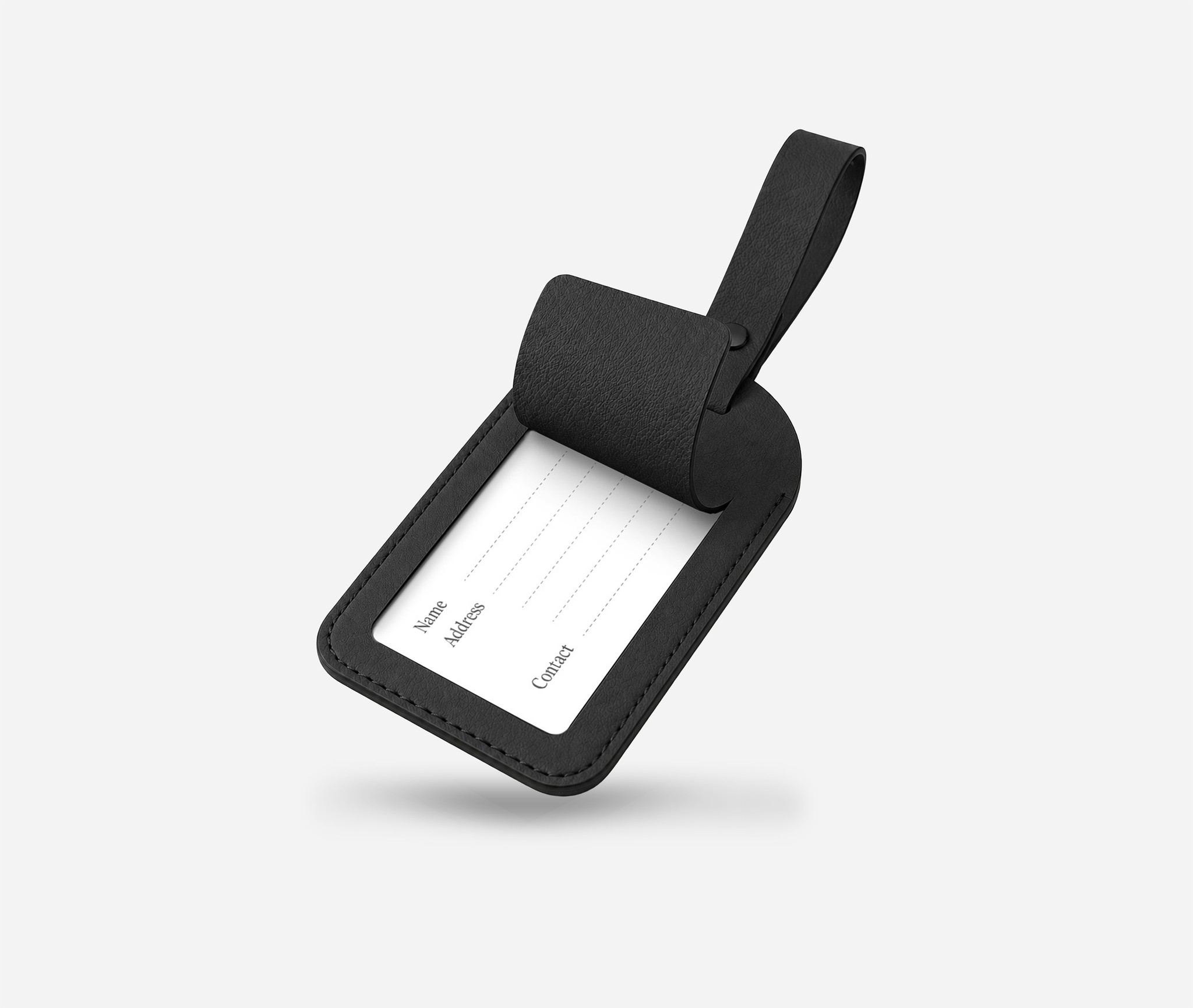 Aero Luggage Tag - Vegan Leather Luggage Tag for