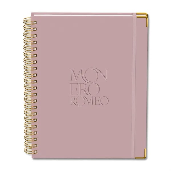 Luna A4 Hard Cover Spiral Journal for