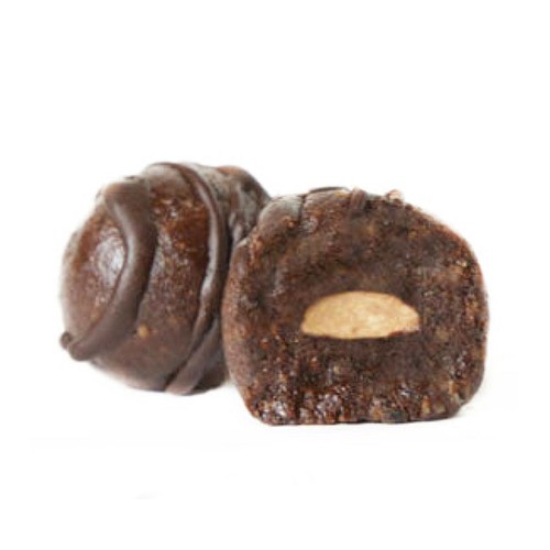 Almond Glow Dark Chocolate Vegan Truffles (9) for