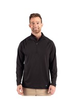 Cutter & Buck Prospect Recycled Featherlight Stretch Mens Big & Tall Quarter Zip