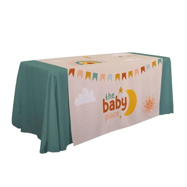 57" LazerLine Table Runner Full-Color Full-Bleed for