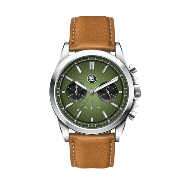 41MM, SILVER METAL CASE, CHRONO MVT for