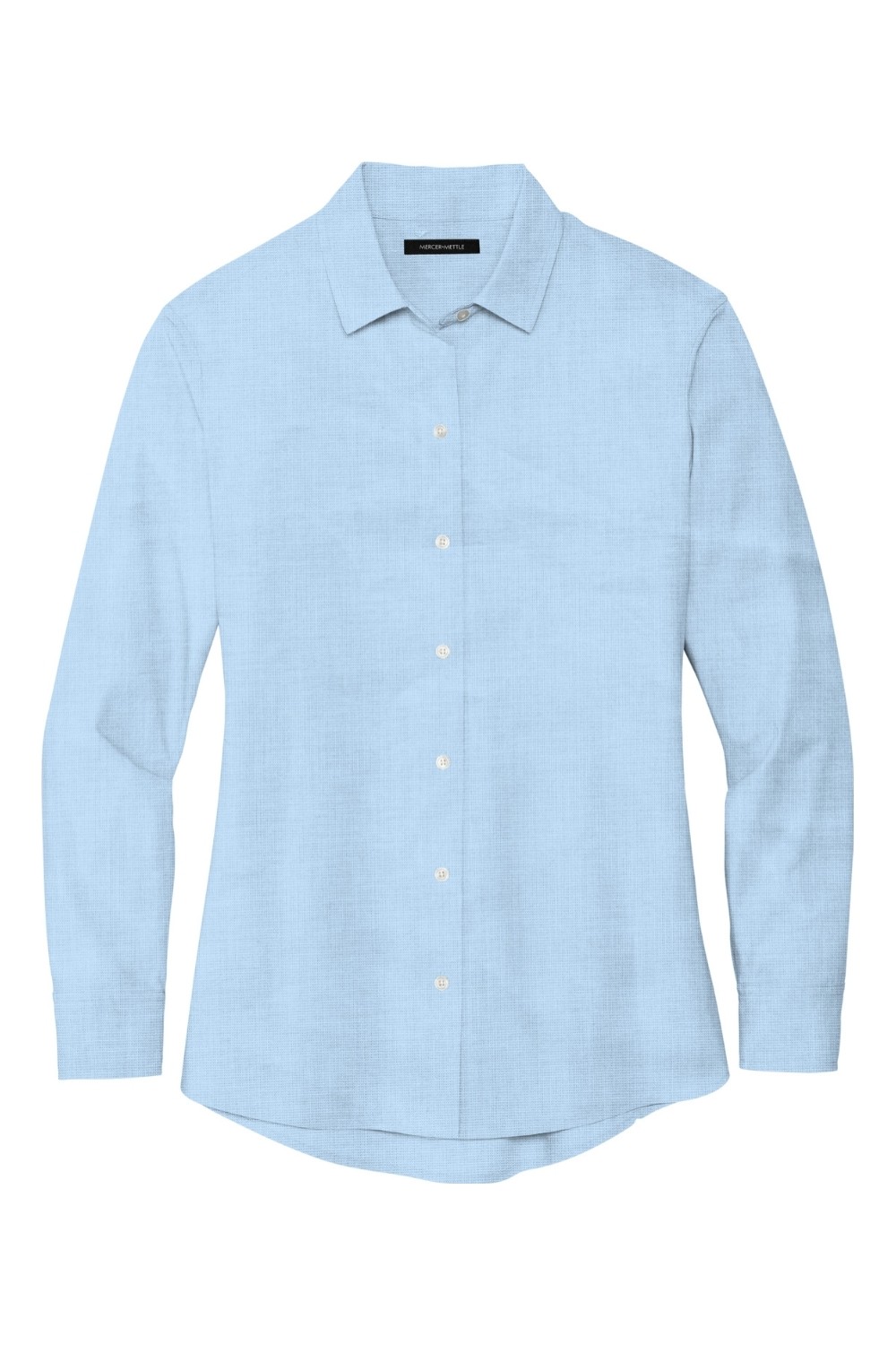 MERCER+METTLE Women's Long Sleeve Stretch Woven Shirt for
