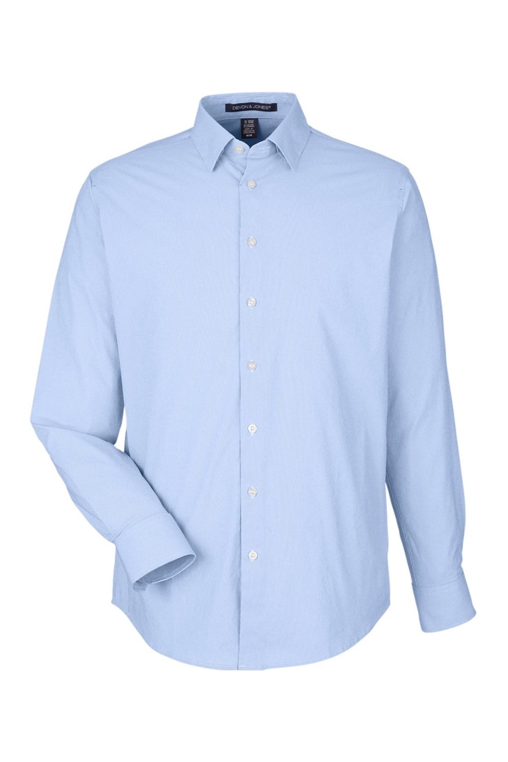 Devon & Jones Men's CrownLux Performance® Microstripe Dress Shirt for