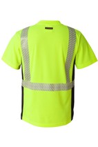 Kishigo Unisex Premium Black Series® Breathable Tape Class 2 T-Shirt