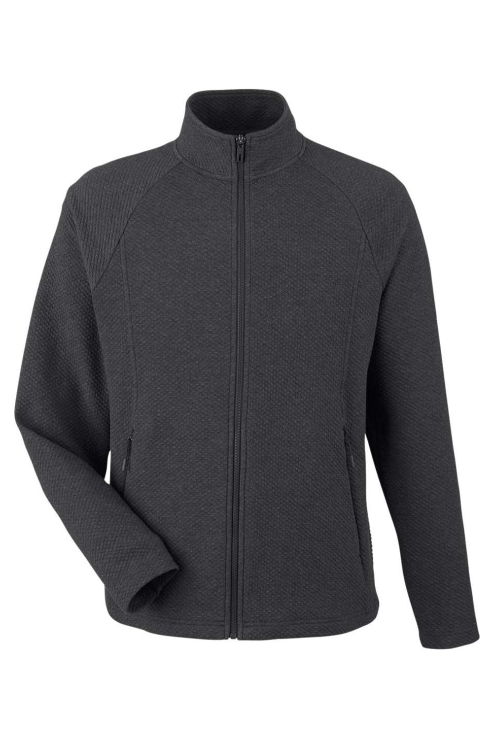North End Men's Spirit Textured Full-Zip for