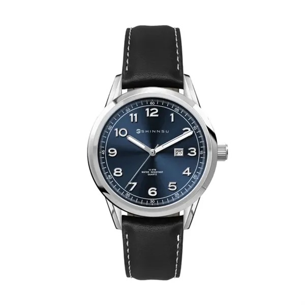34MM SS, SILVER CASE, 3-HAND MVT, DTE for