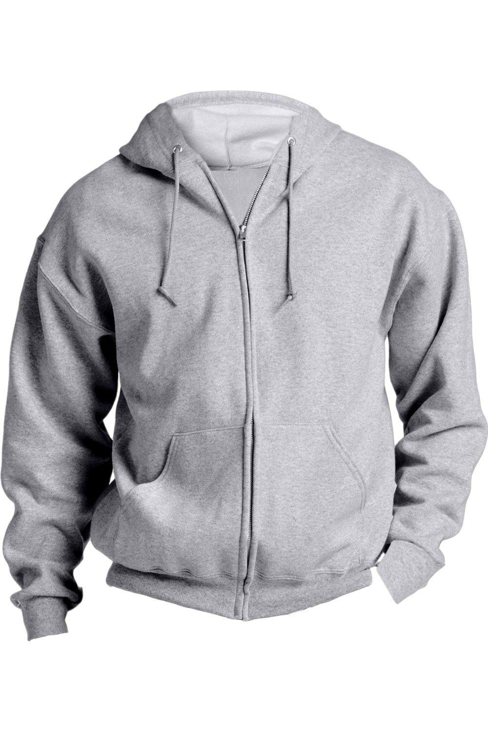 Jerzees Rugged Full-Zip Hooded Sweatshirt for
