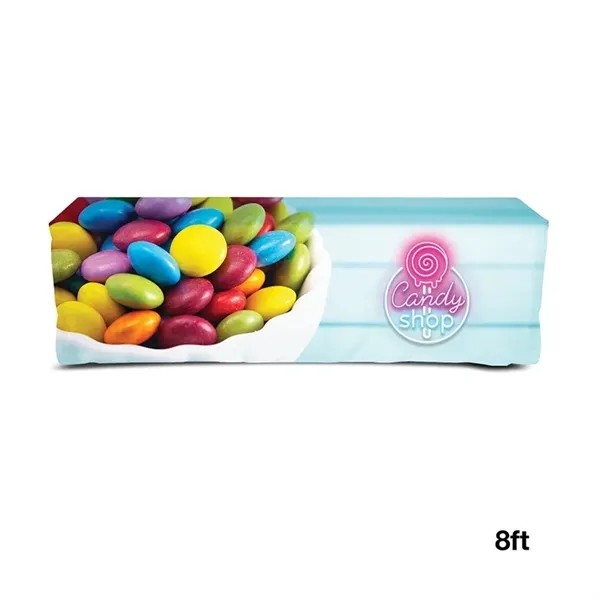 DisplaySplash 8' Fitted Table Cover for