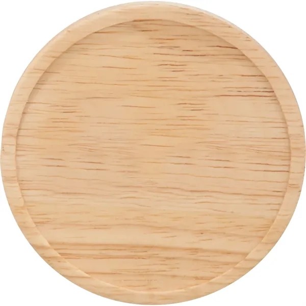 Hearth Ceramic Mug FSC®100% Wood Lid/Coaster 15oz for